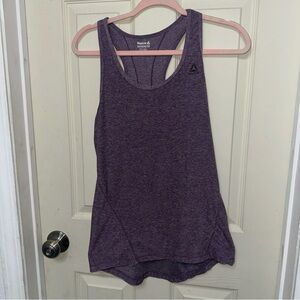 Reebok Purple Sleeveless Athletic Tank Top